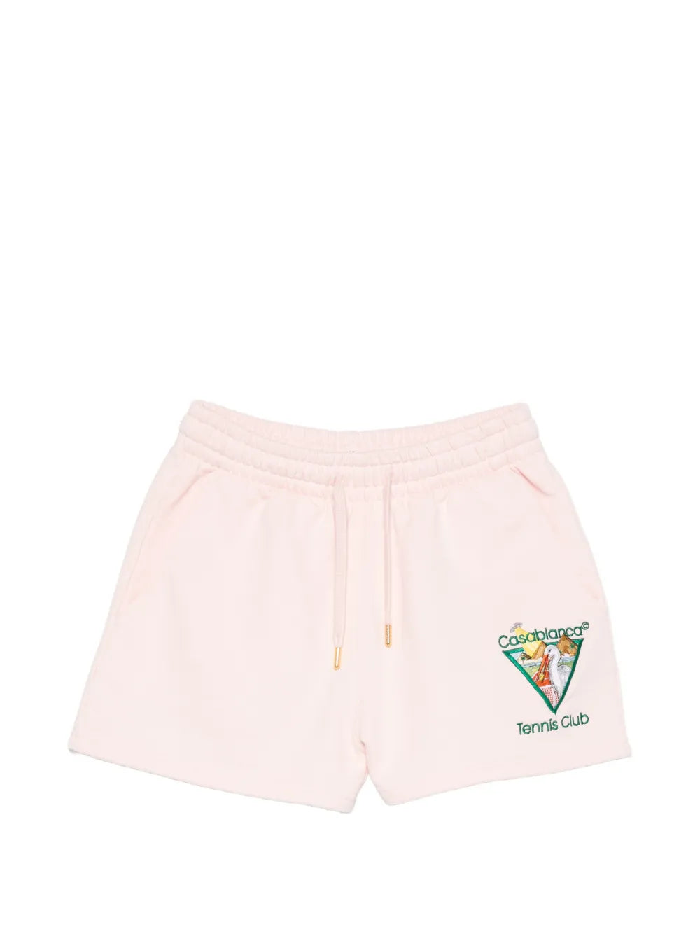 Tennis Club-Logo Shorts mit Kordelzug
