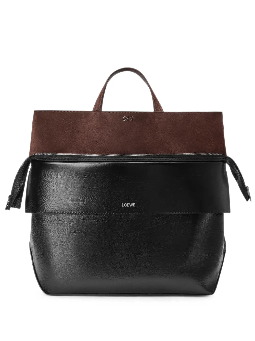 Große Switch Tote Bag aus Wildleder