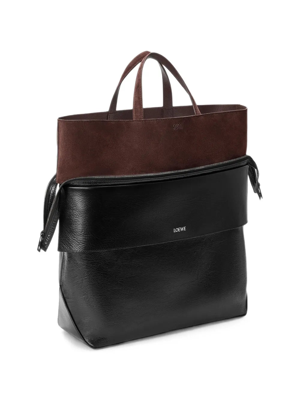 Große Switch Tote Bag aus Wildleder