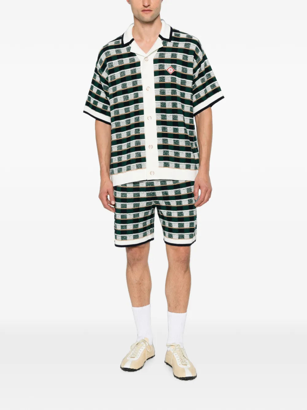 Shorts mit Karomuster
