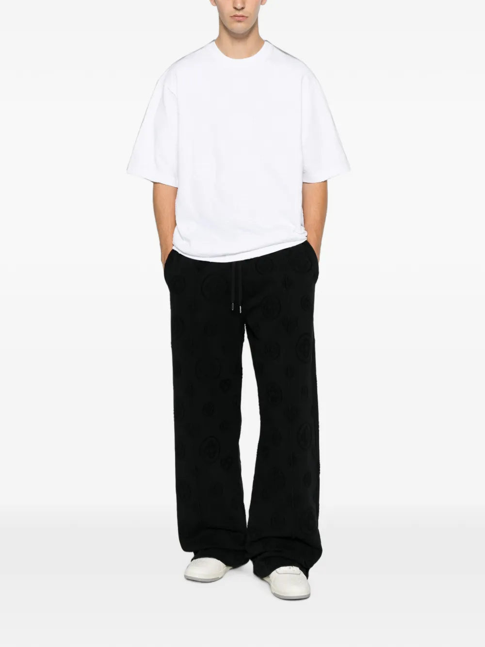 Oversized T-Shirt mit Logoprägung