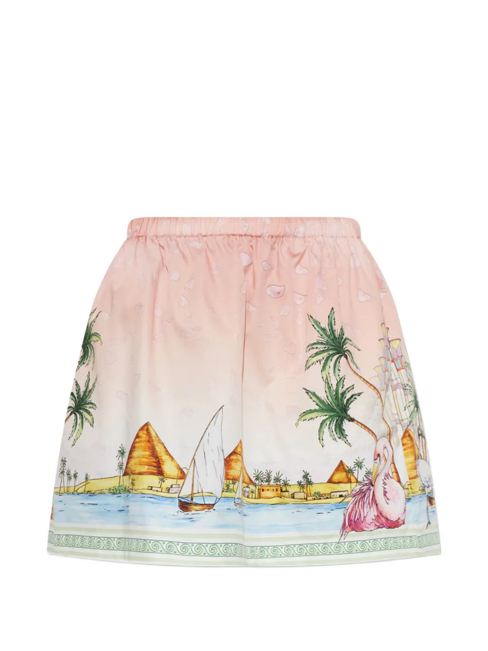 Minikleid mit Grafikprint