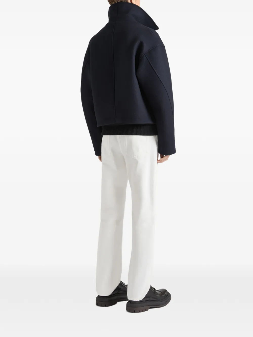 Couture Seam Jacke aus Wolle