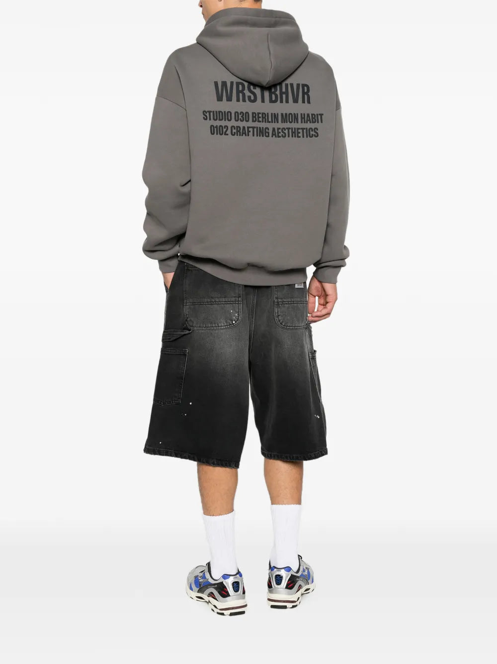 Hoodie mit Logo-Print