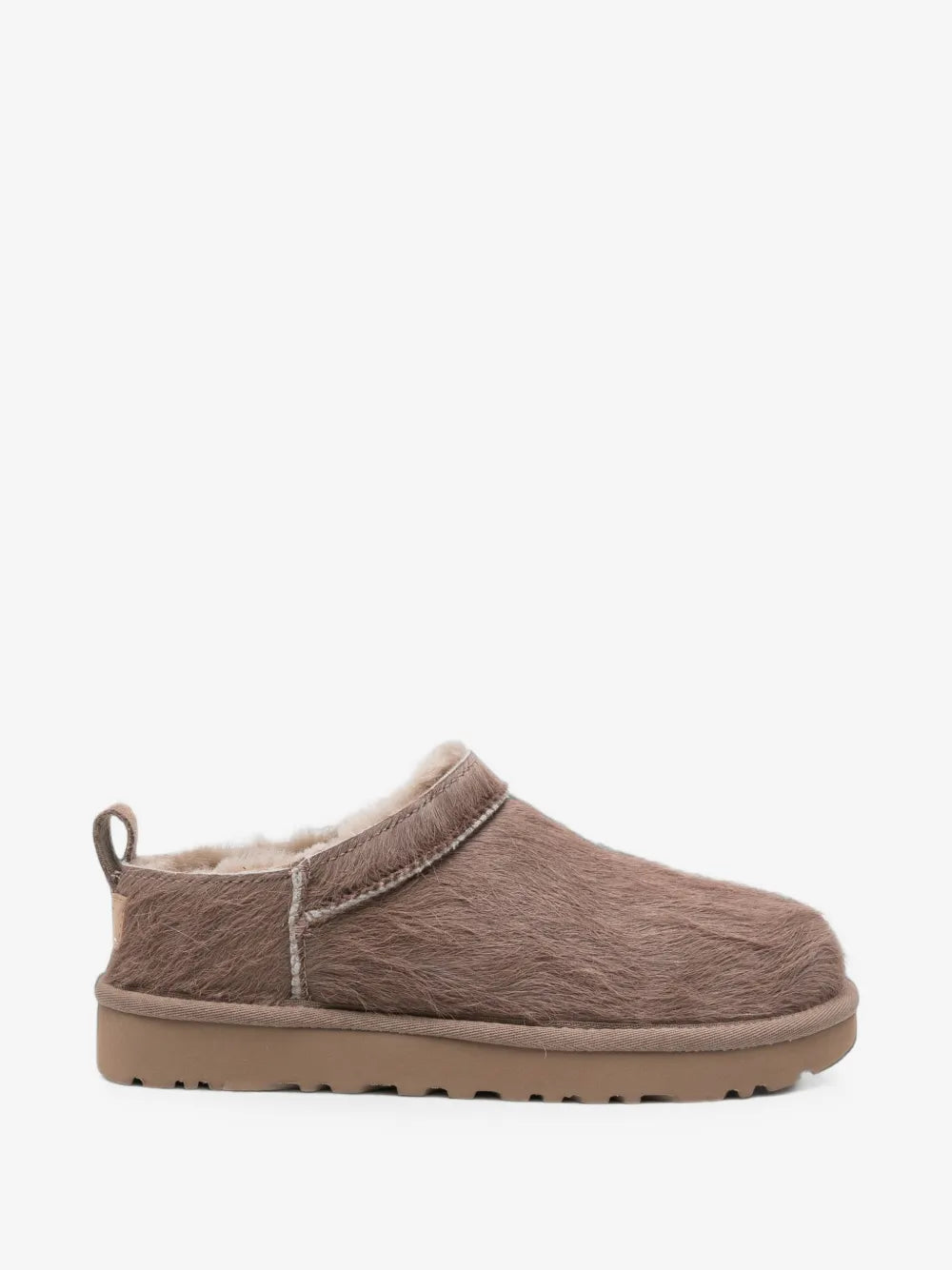 Classic Damen Slipper mit Logo-Patch