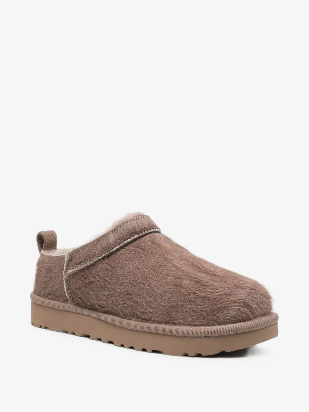 Classic Damen Slipper mit Logo-Patch
