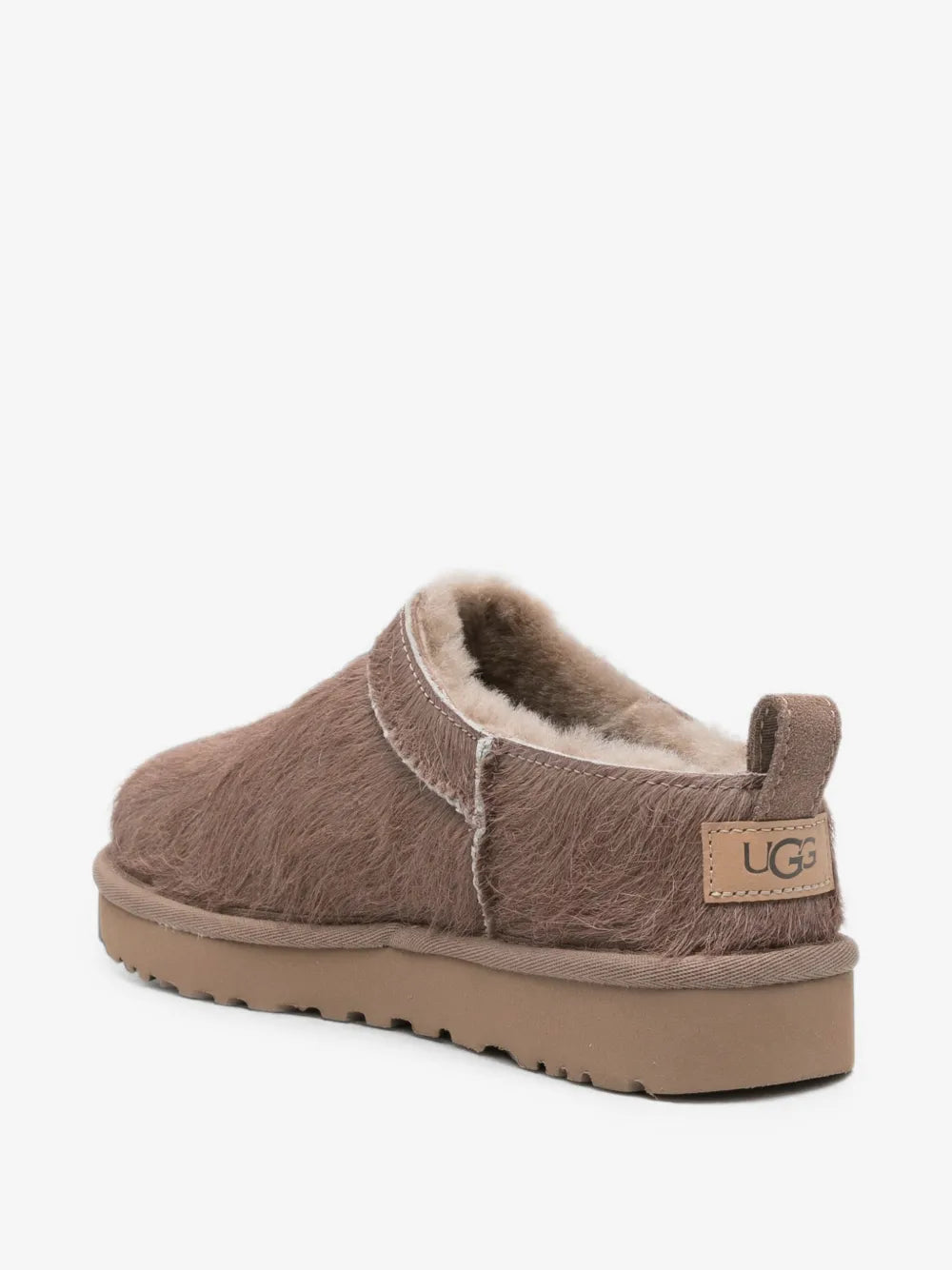 Classic Damen Slipper mit Logo-Patch