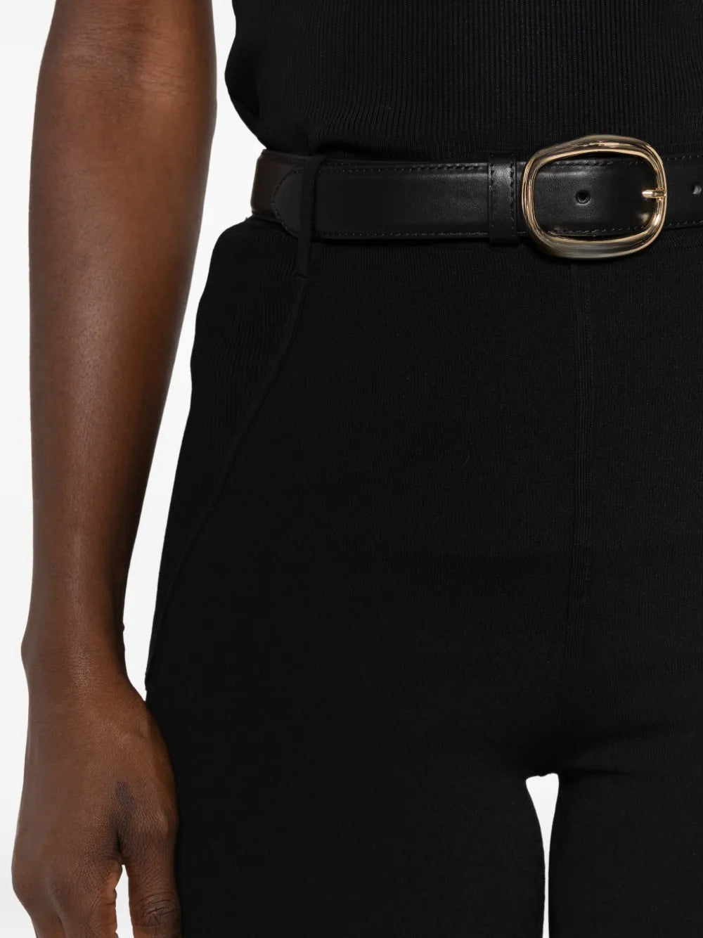 Skinny-Hose mit Gürtel