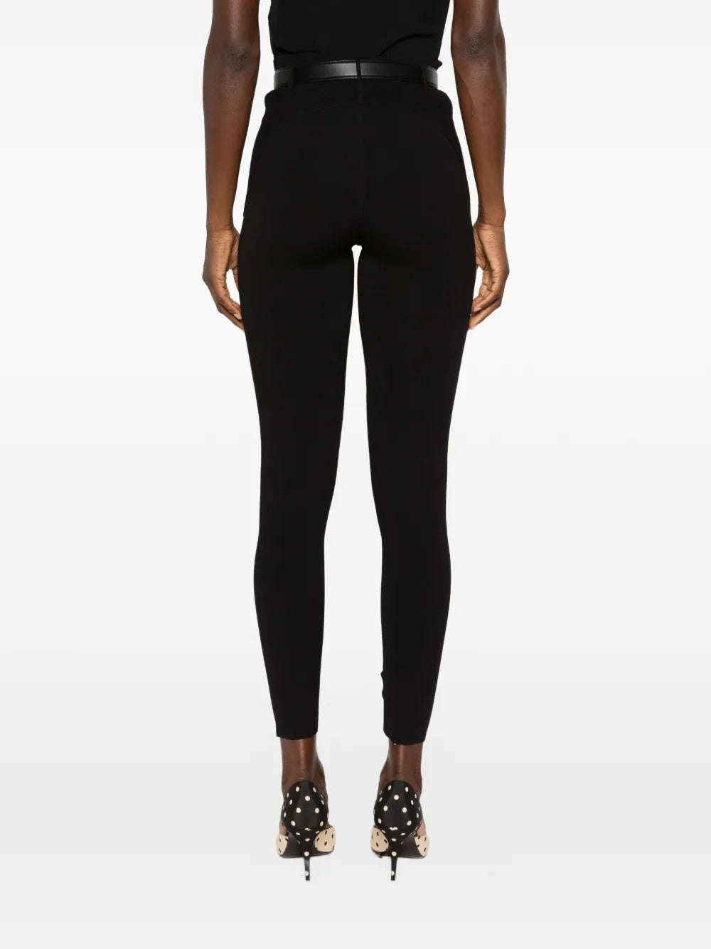 Skinny-Hose mit Gürtel