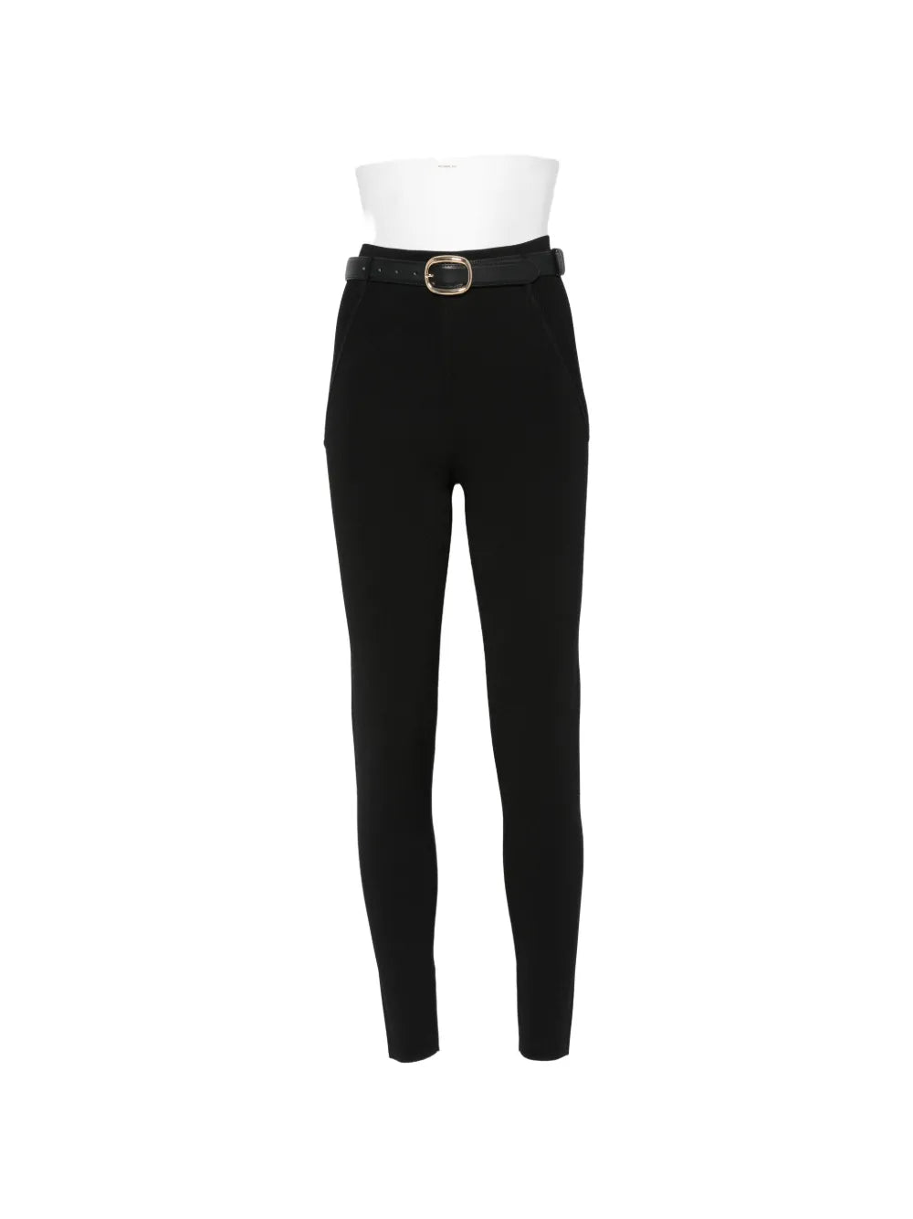 Skinny-Hose mit Gürtel