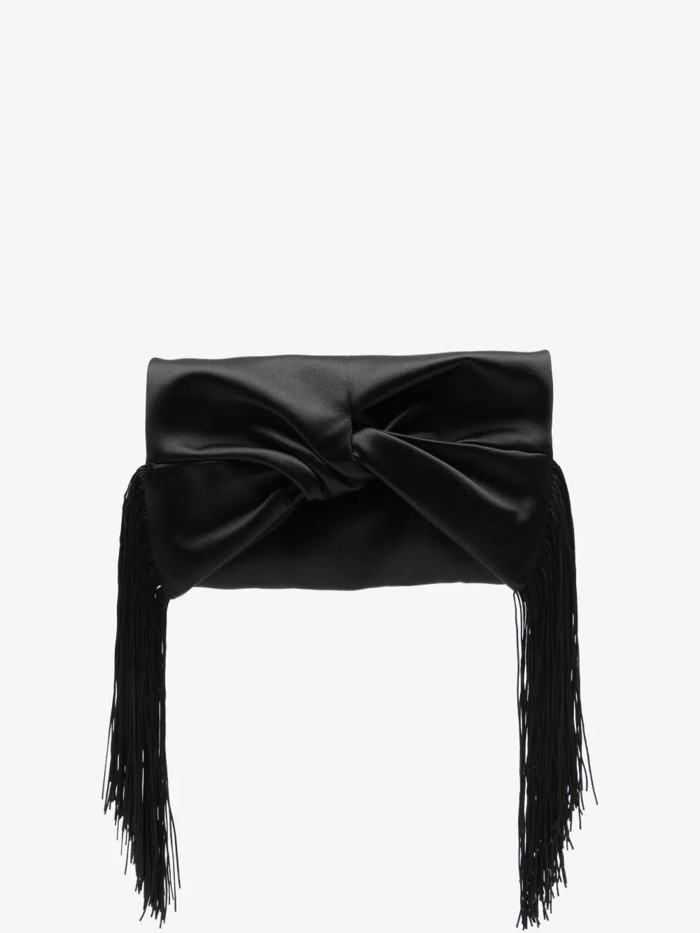 Clutch mit Quasten und Knoten