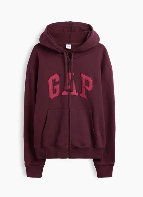 Damen Zip Hoodie mit Logo