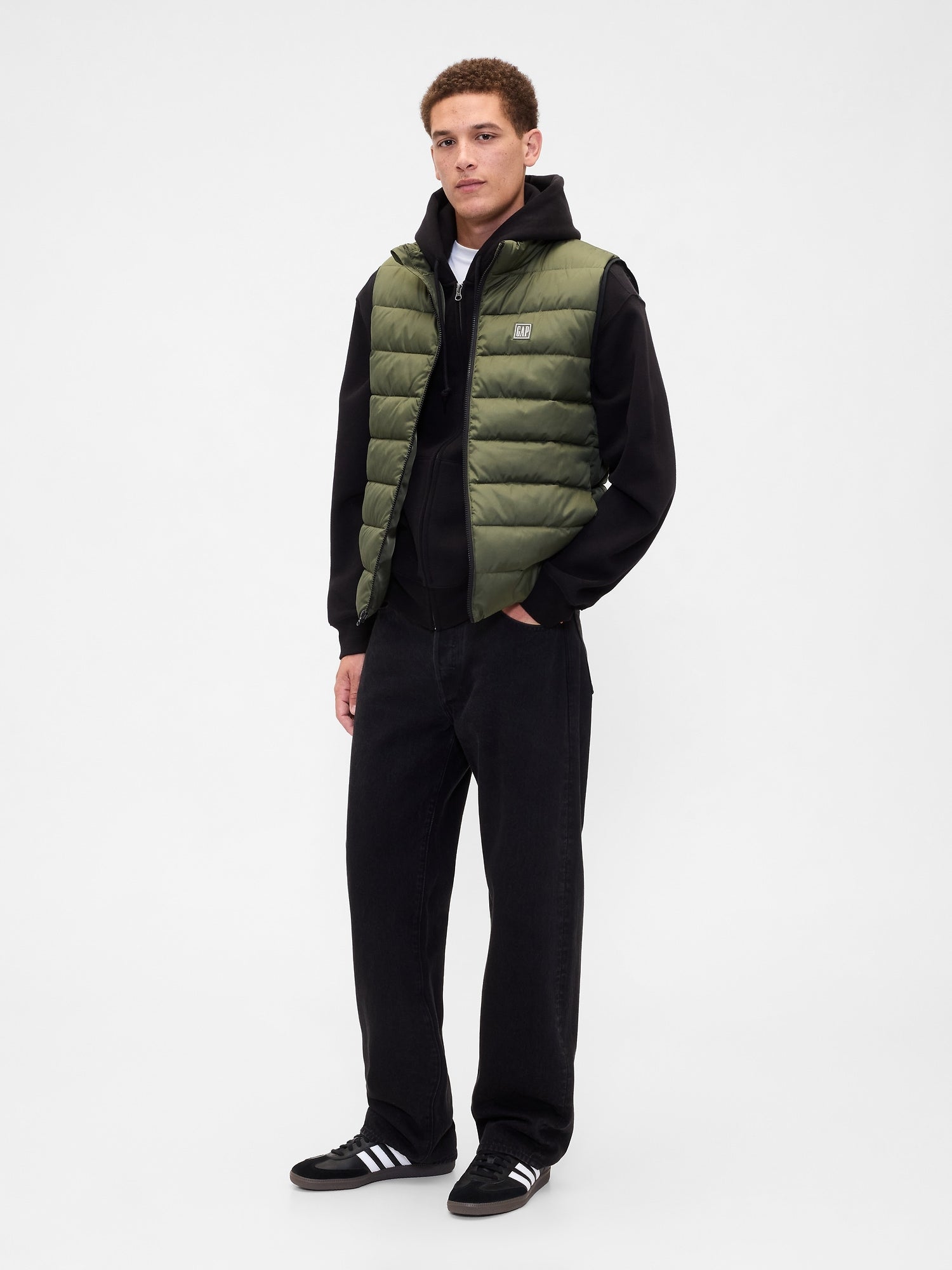 Pánska prešívaná vesta