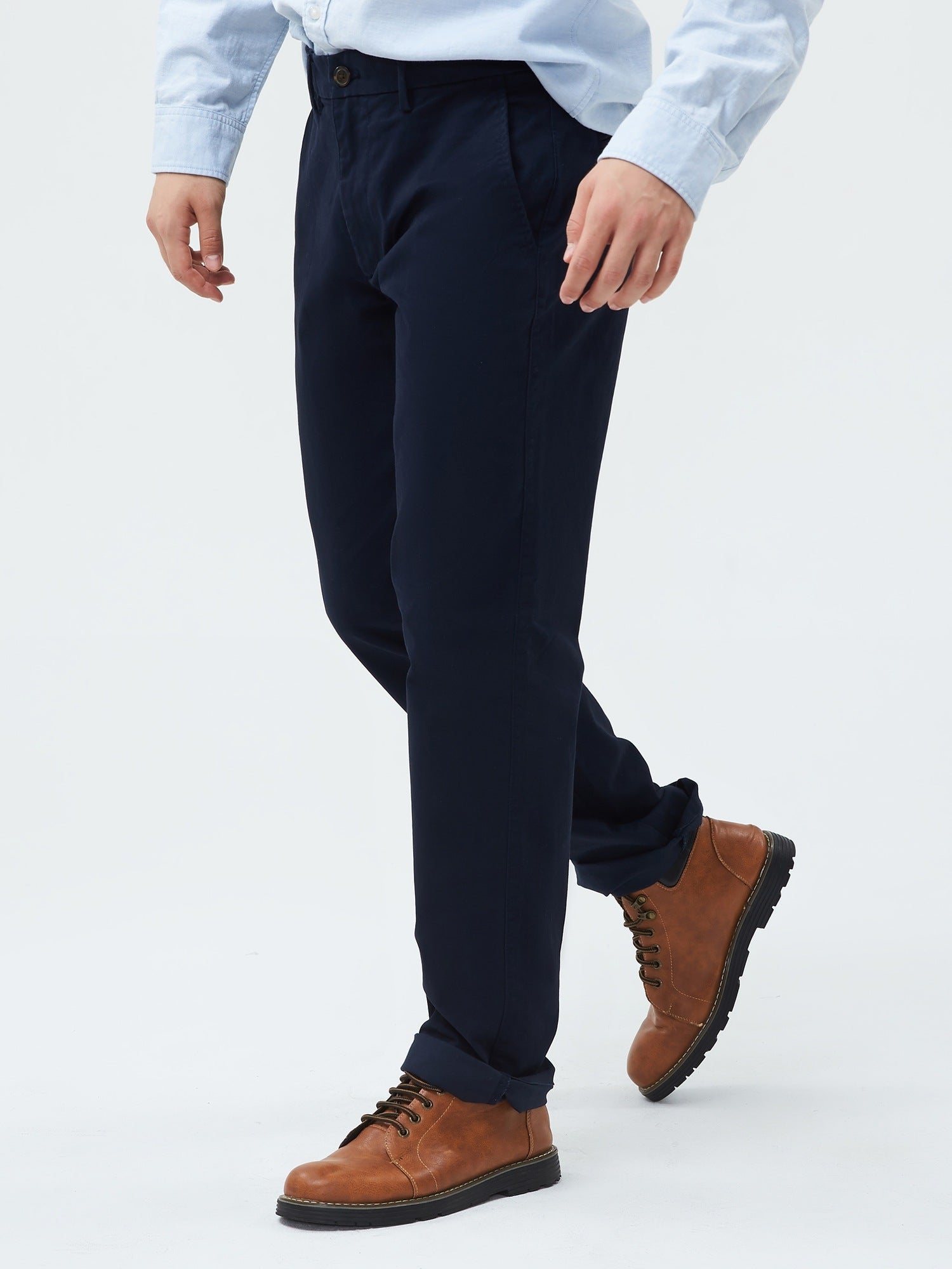 Kalhoty se střihem Straight Fit