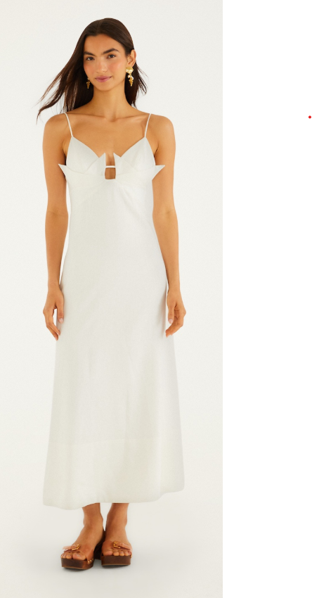 Maxi-Kleid mit Rüschen