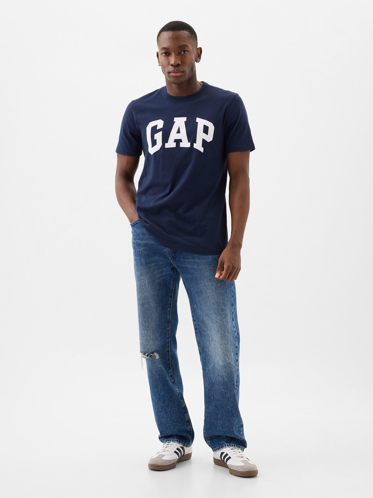T-shirt with logo