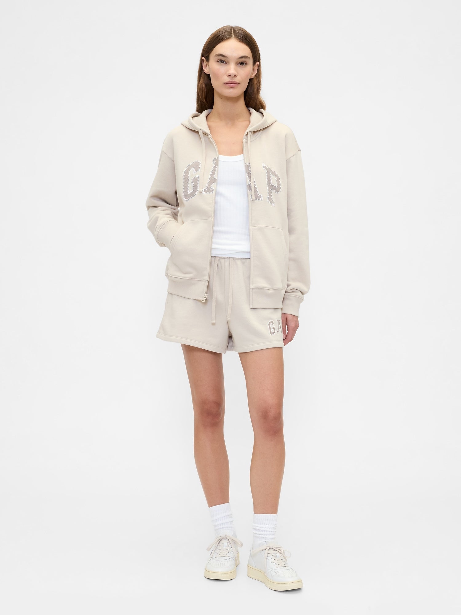 Dámská mikina s kapucí s logem GAP