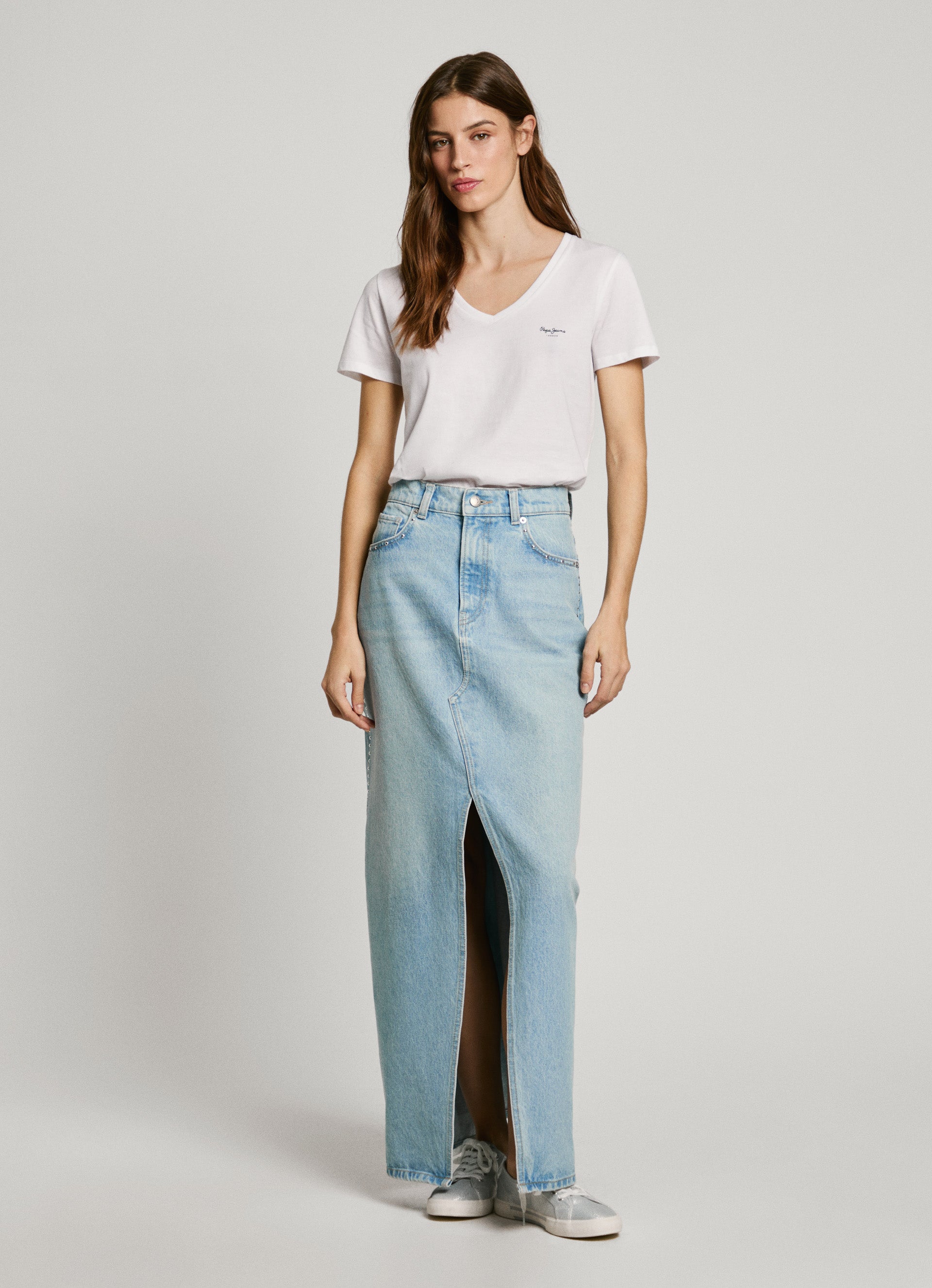 Tričko Macy s výstřihem do V