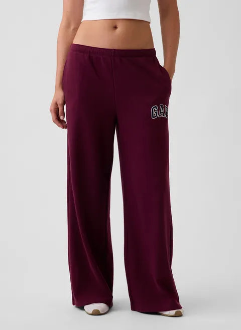 Damen Baggy Wide Leg Sweatpants