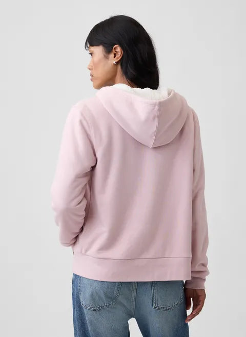 Damen Cozy Zip Hoodie mit Logo