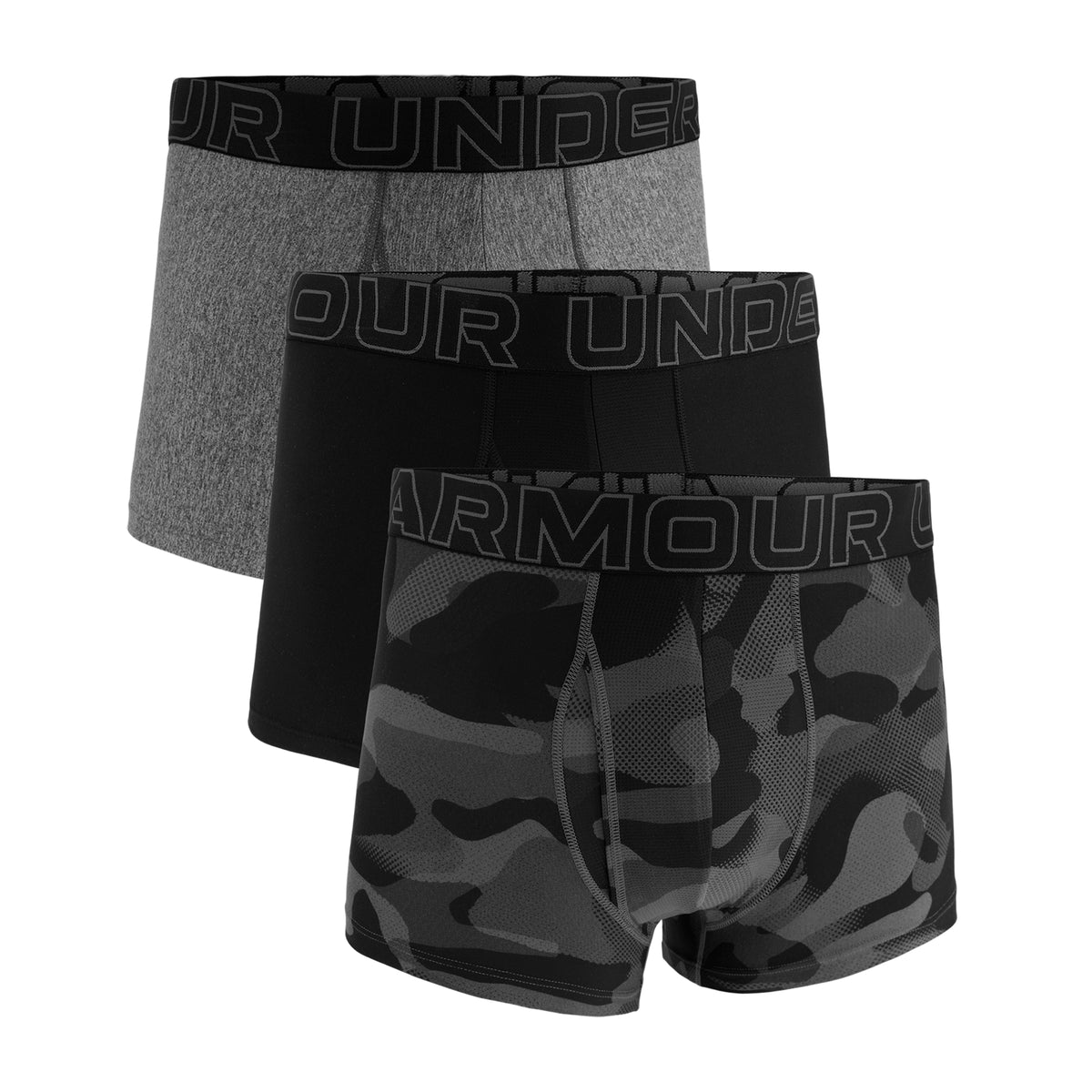 Balení 3 ks boxerek UA Perf Tech Boxerjock®
